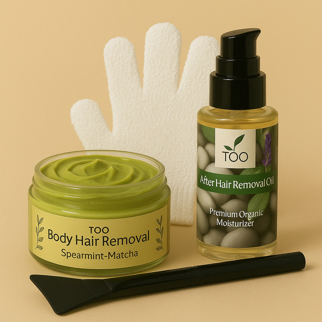 Spearmint & Matcha Hair Removal Mask Kit