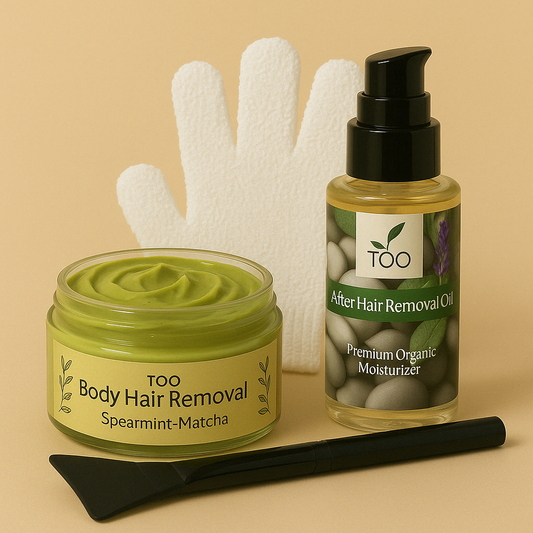 Spearmint & Matcha Hair Removal Mask Kit