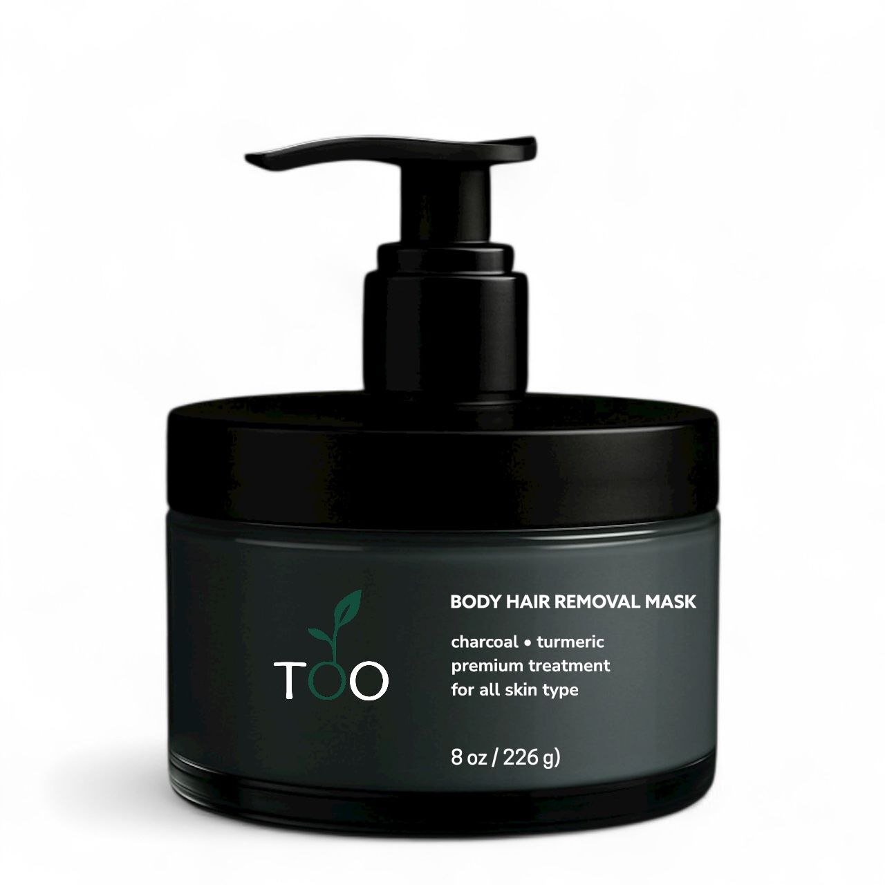 Charcoal and Turmeric Hair Removal Mask