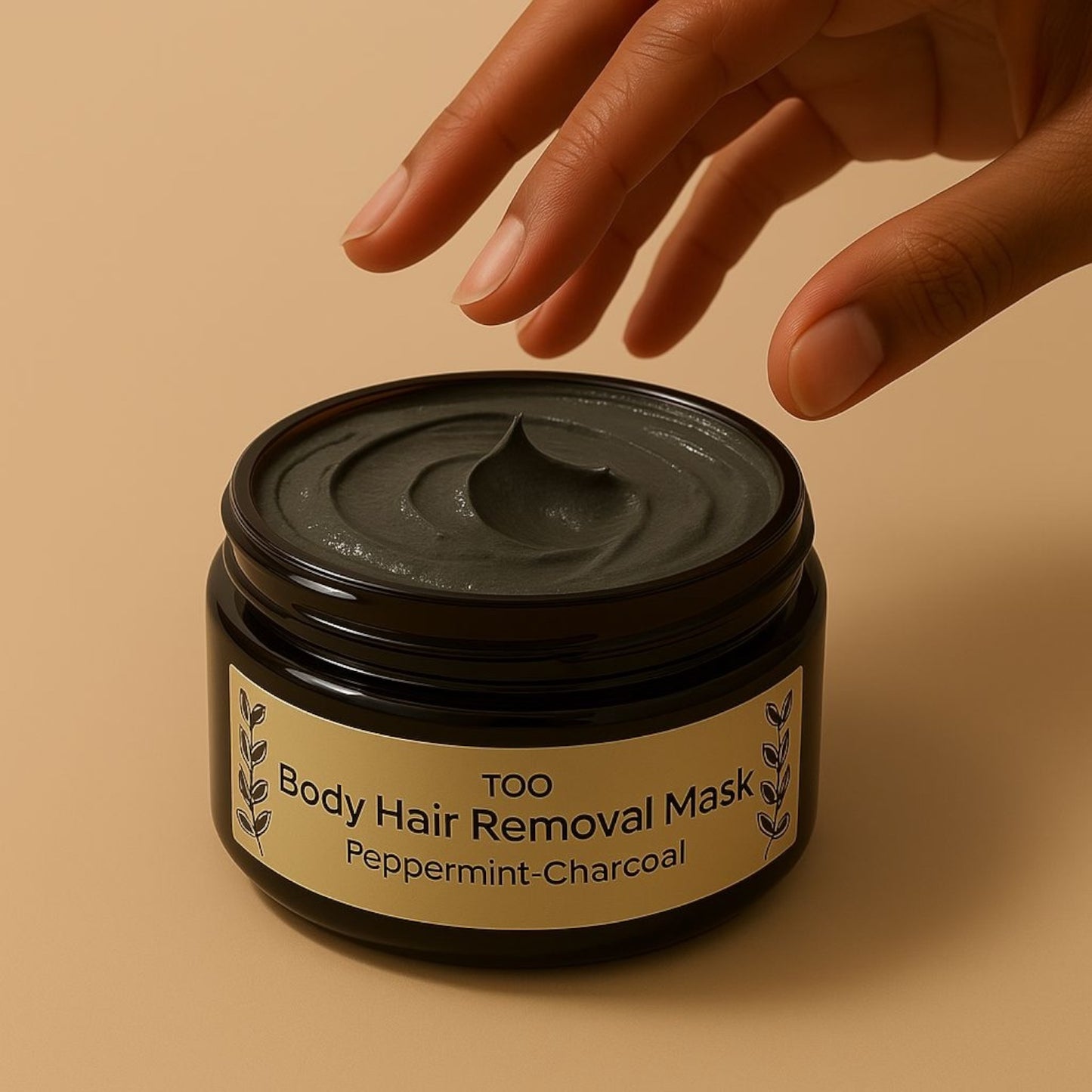 Charcoal and Turmeric Hair Removal Mask